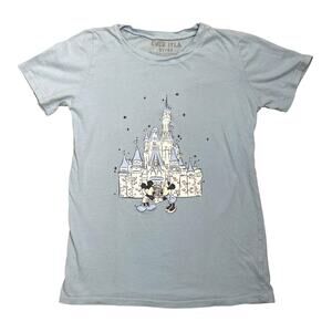 Ever Iyla Magic Kingdom T-Shirt - Minnie & Mickey Mouse - Blue - 8/9